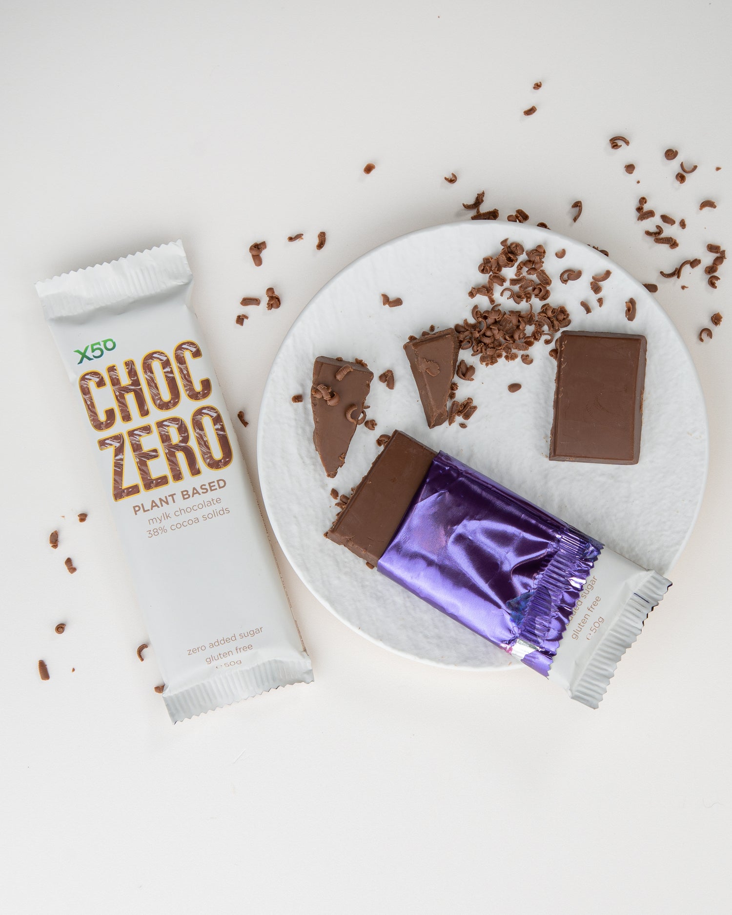 CHOC ZERO - Plant Based chocolate with no added sugar