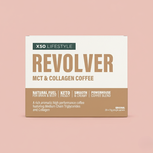 Original X50 Revolver MCT & Collagen Coffee (20 serve)