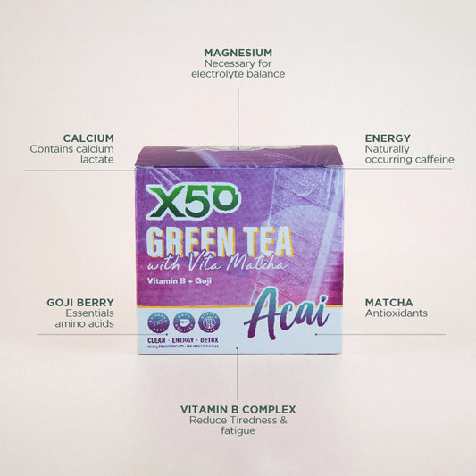 Green Tea X50 Vita Matcha Twin Pack - 60 Serve