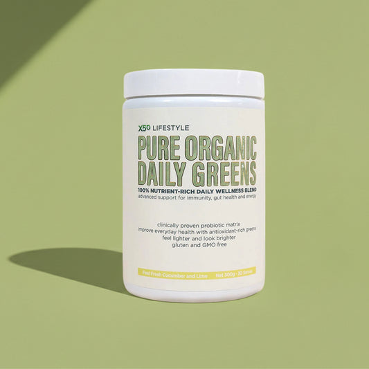 Feel Fresh Cucumber & Lime Pure Organics Daily Greens