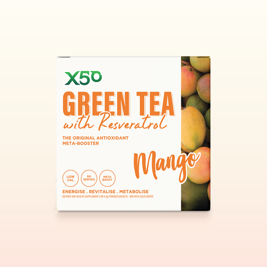 Mango X50 Green Tea with Resveratrol