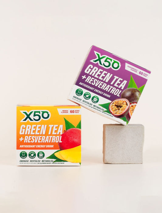 Green Tea X50 Twin Pack - 60 Serve