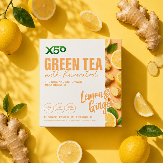 Lemon & Ginger Green Tea X50