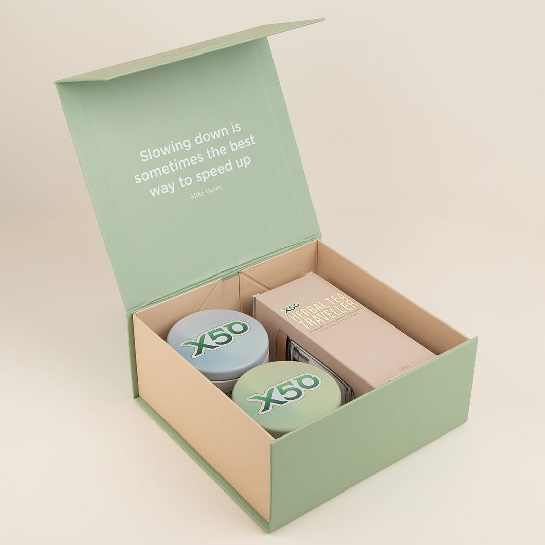 Herbal Tea Travel Gift Set X50 Lifestyle Australia