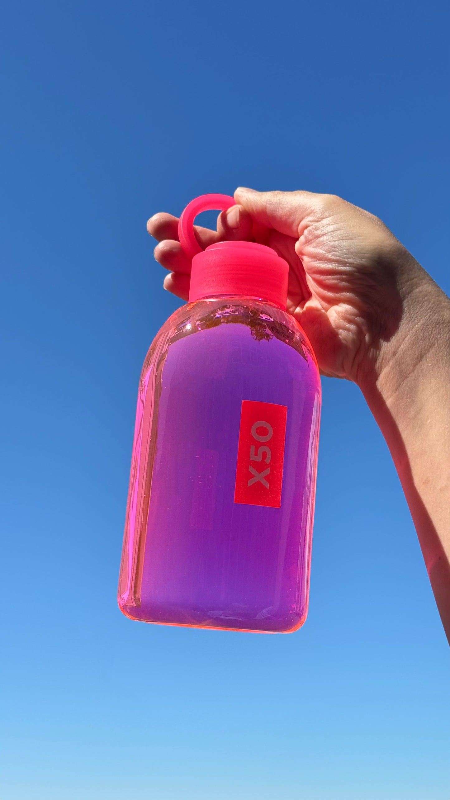 Fluro Pink X50 Mini Drink Bottle