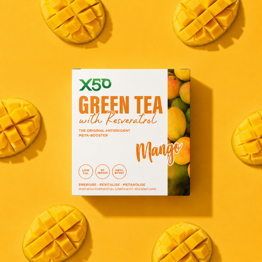 Mango Green Tea X50 Resveratrol 60 Serves