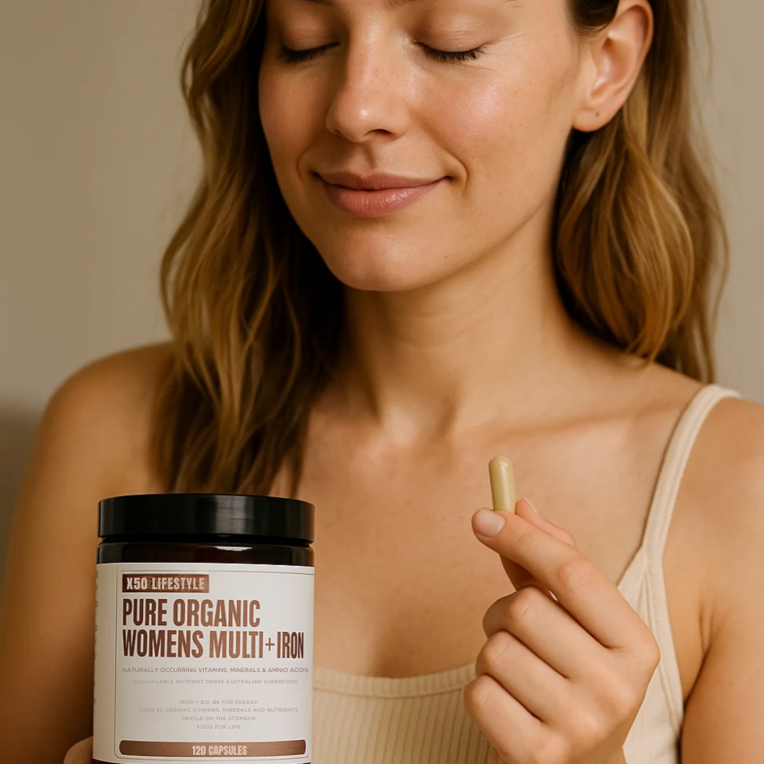 Pure Organic Womens Multi + Iron