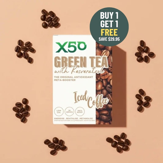X50 Green Tea Iced Coffee 60 Serves