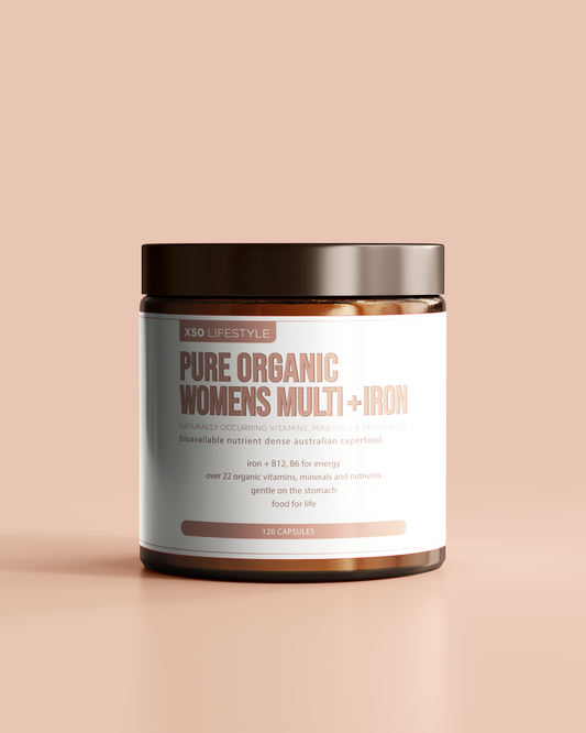 Pure Organic Womens Multi + Iron