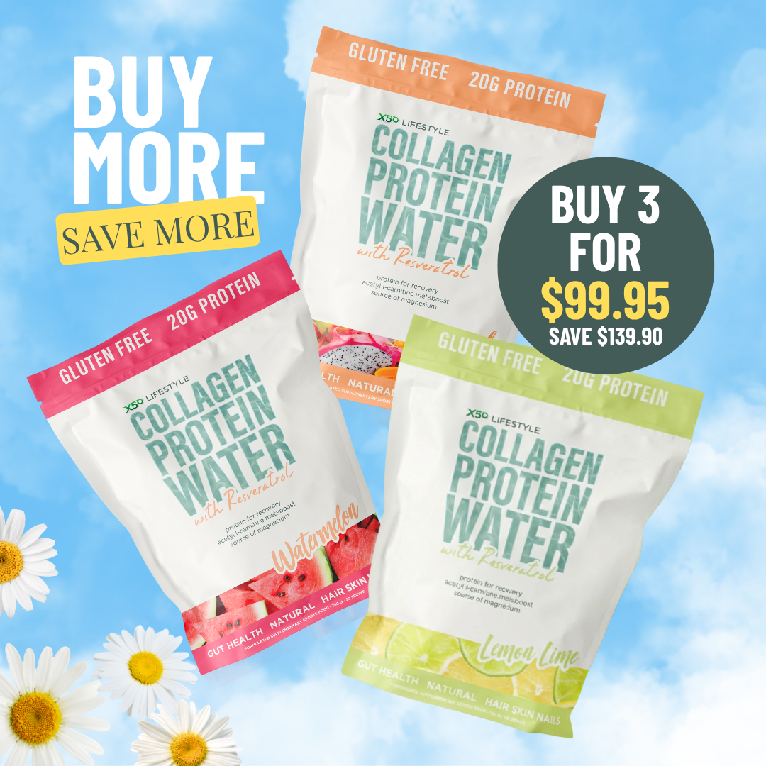 X50 Collagen Protein Water 780g Stock Up & Save