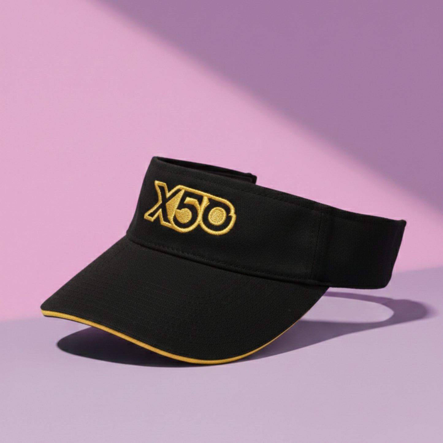 X50 Visor Canvas Black & Gold