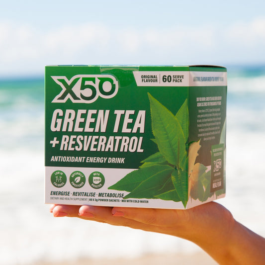 X50 Original Green Tea with Resveratrol
