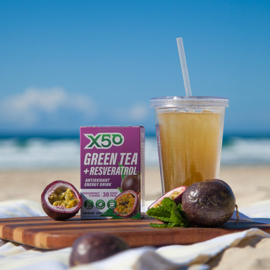 X50 Passionfruit Green Tea with Resveratrol