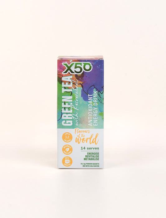 Flavours Of The World Green Tea X50 - Variety Pack