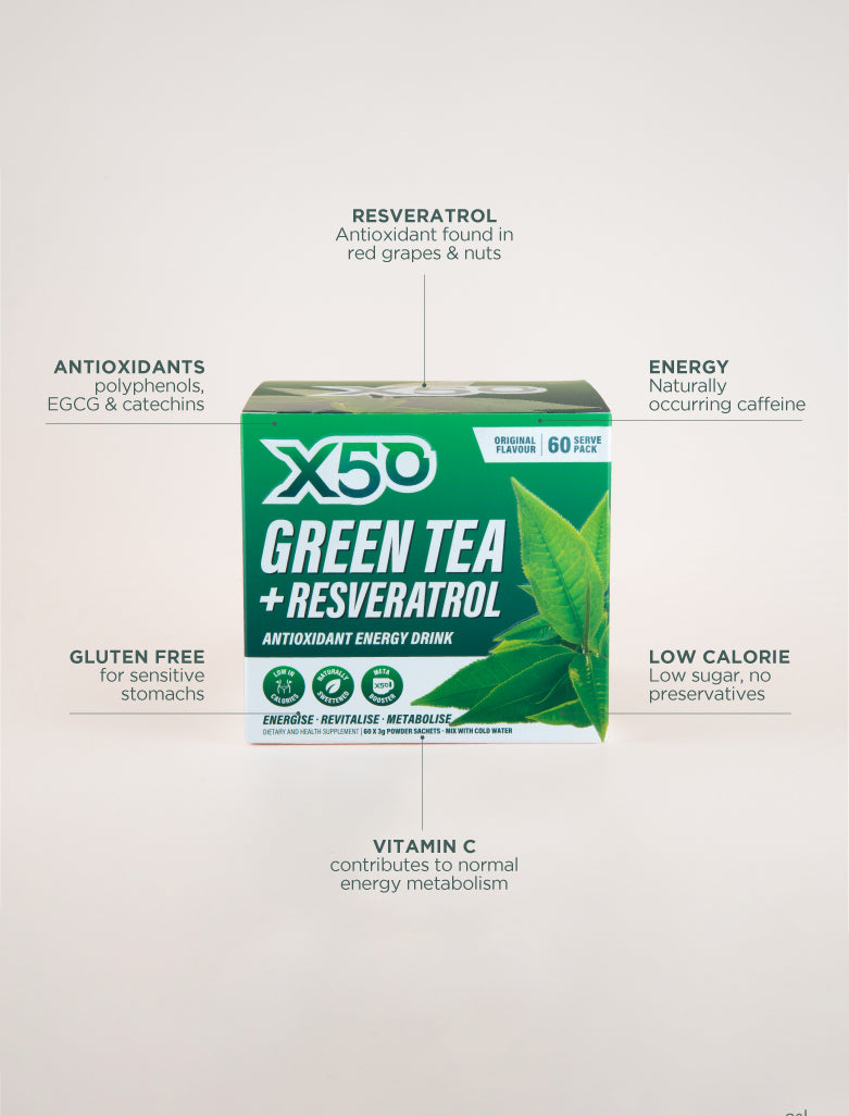 X50 Original Green Tea with Resveratrol