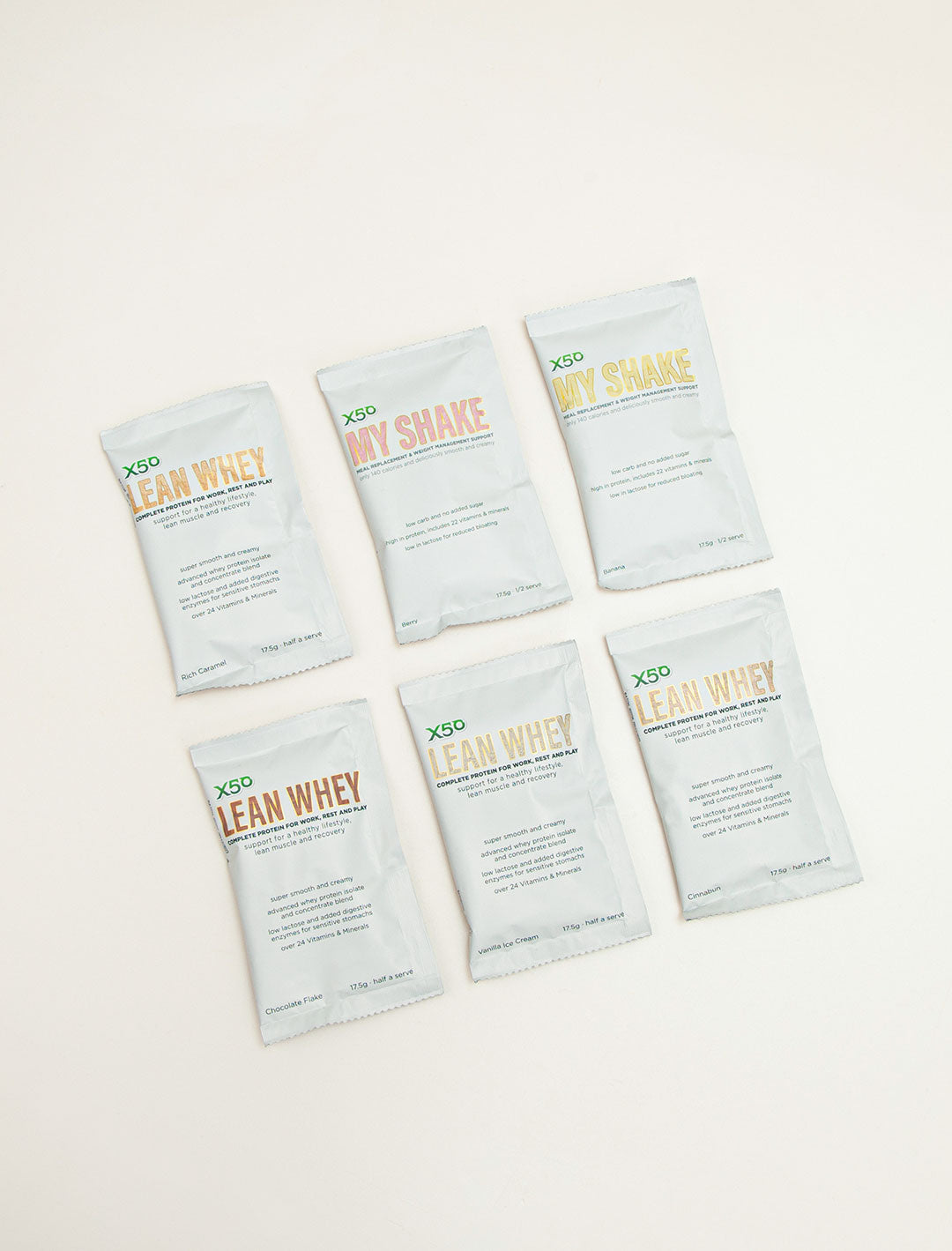 Lean Whey & My Shake Sampler