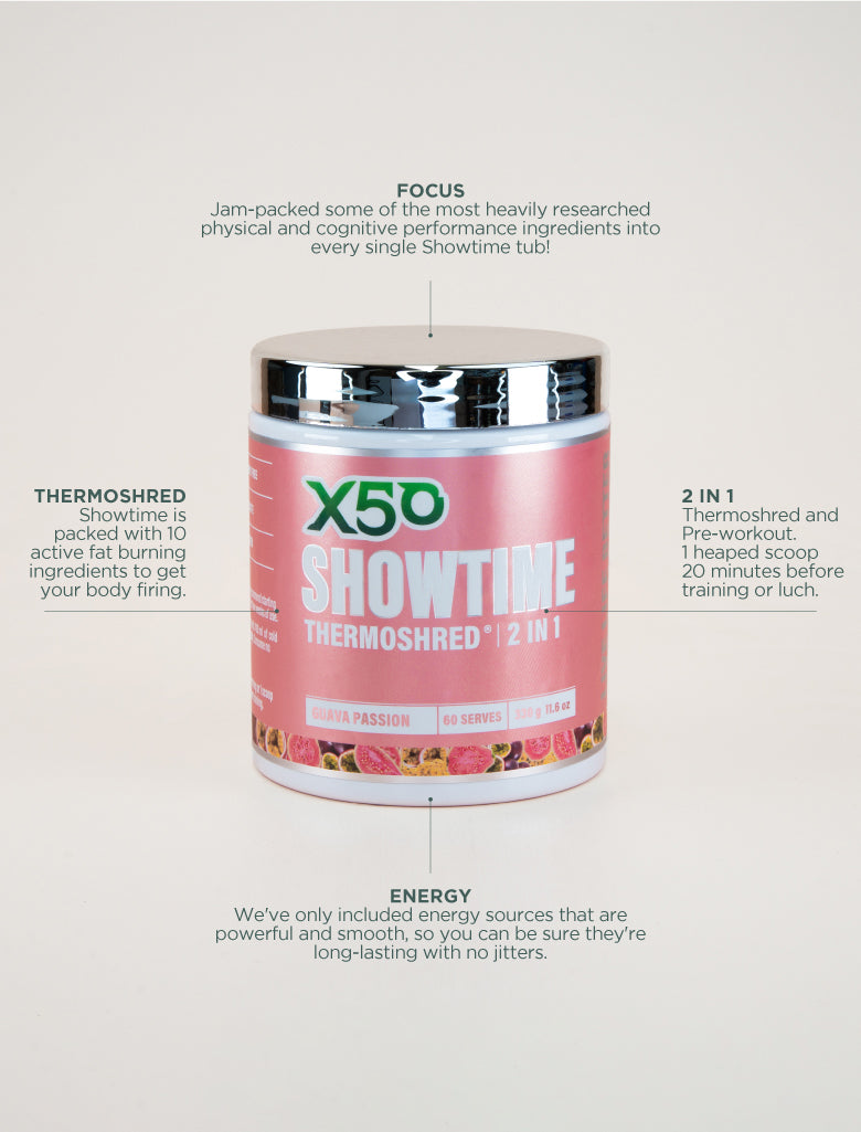 X50 Guava Passion Showtime Thermoshred