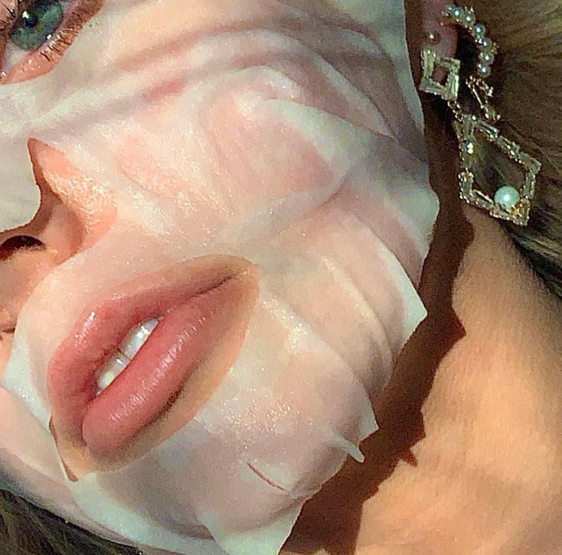 face mask on girl
