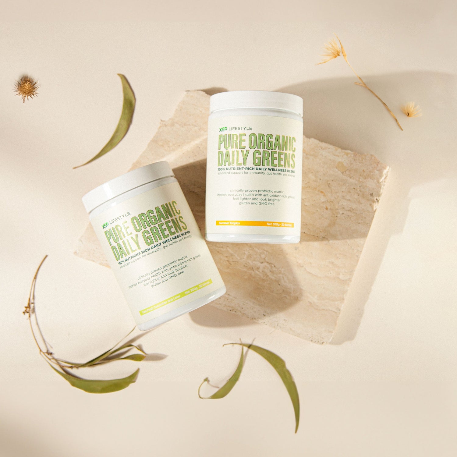 X50 Summer Tropics Pure Organics Daily Greens