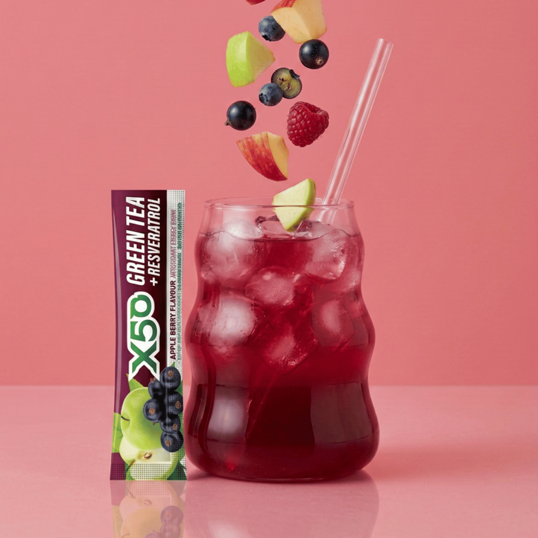 Apple Berry Green Tea X50 Resveratrol