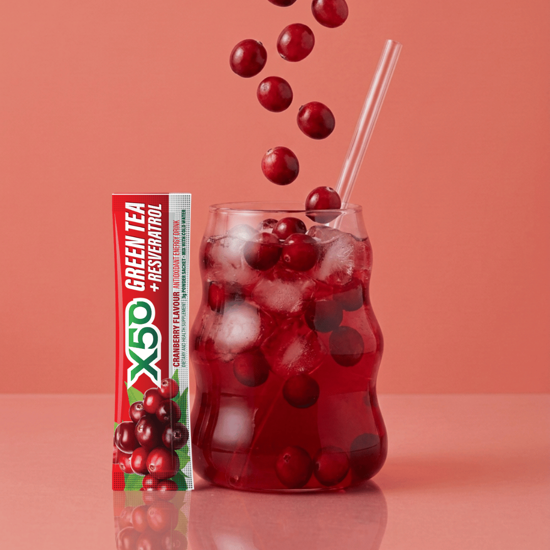 Cranberry Green Tea X50 Resveratrol