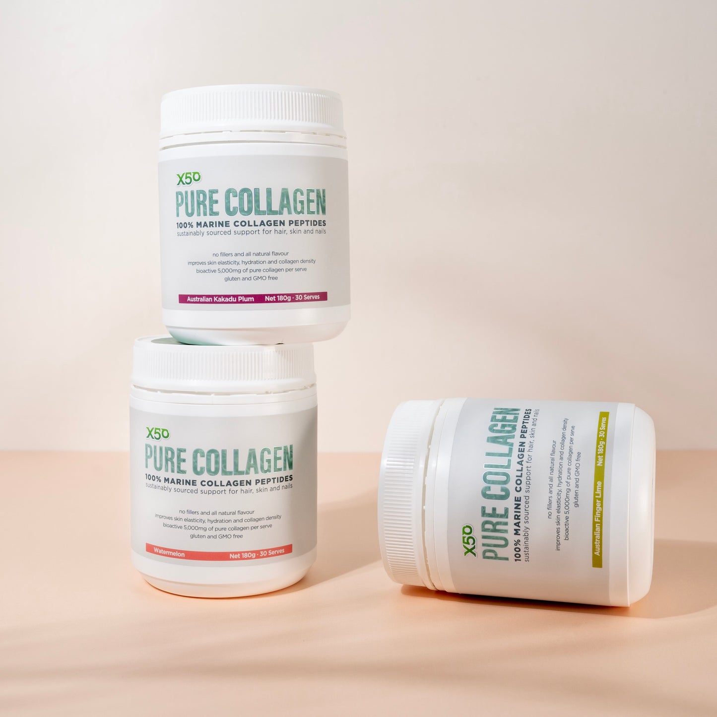 Kakadu Plum X50 Pure Collagen 100% Marine Collagen Peptides