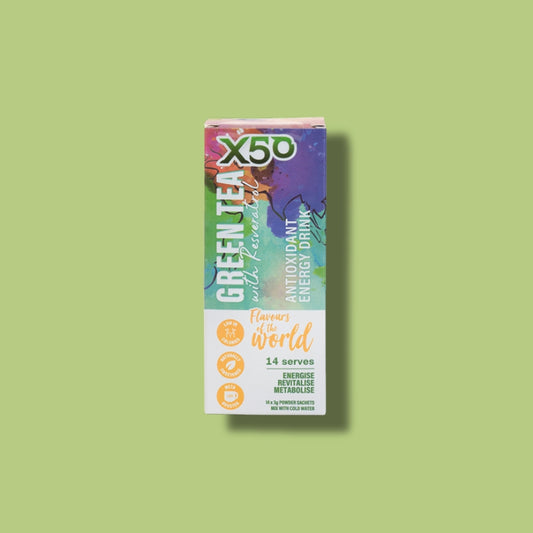 Flavours Of The World Green Tea X50 - Variety Pack