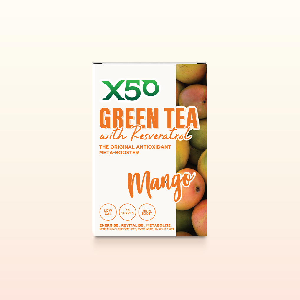 Mango X50 Green Tea with Resveratrol