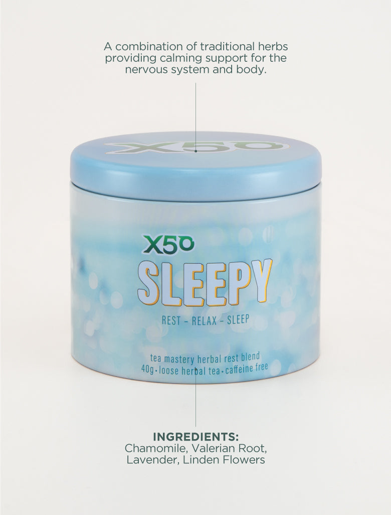X50 Herbal Tea Mastery Sleepy Blend Gift