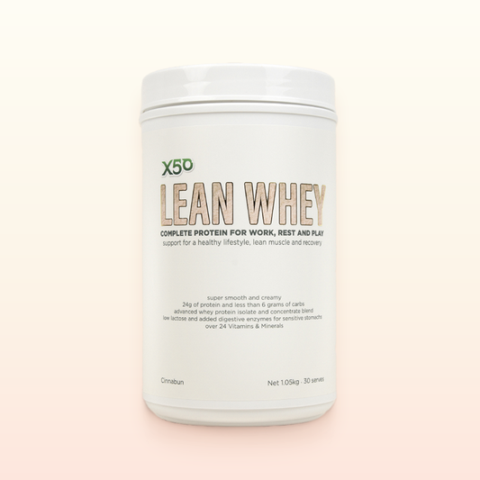 X50 Cinnabun Lean Whey Protein