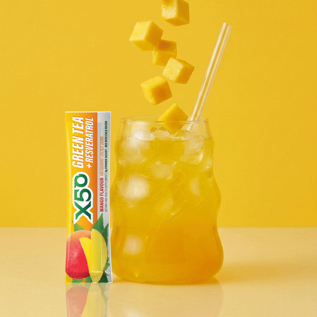Mango Green Tea X50 Resveratrol