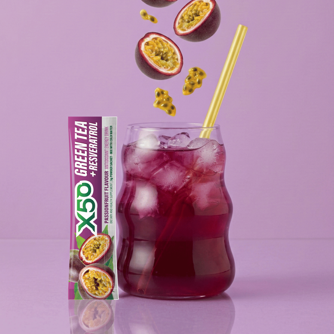 Passionfruit Green Tea X50 Resveratrol