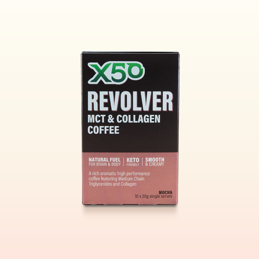 Mocha X50 Revolver MCT & Collagen Coffee