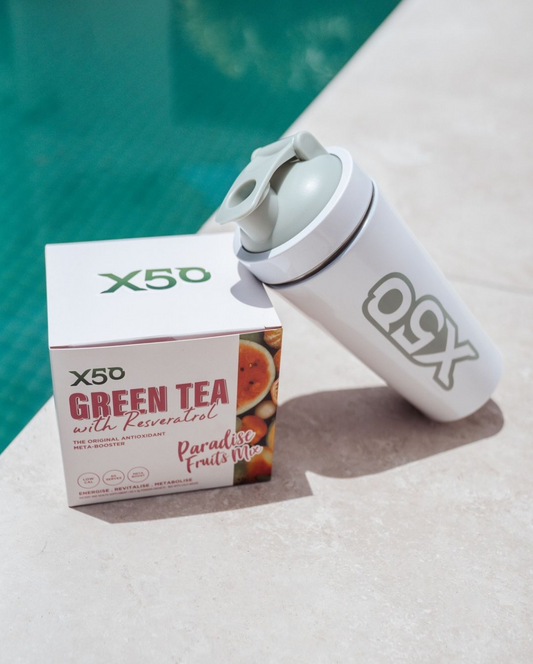 Paradise Fruits Mix Green Tea X50