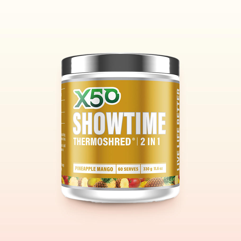 X50 Pineapple Mango Showtime Thermoshred