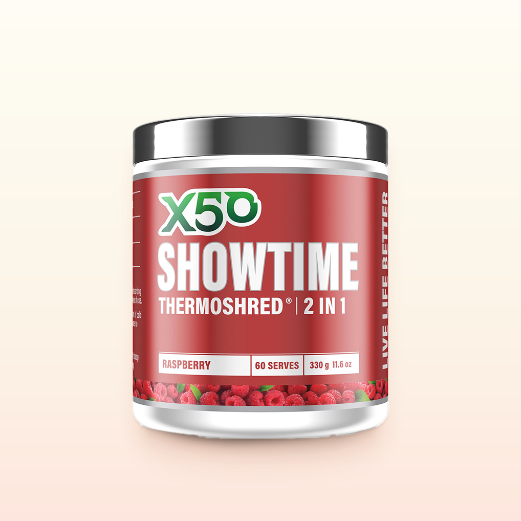 X50 Raspberry Showtime Thermoshred