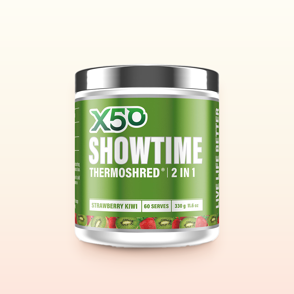 X50 Strawberry Kiwi Showtime Thermoshred