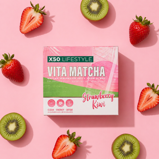 Strawberry Kiwi Green Tea X50 Vita Matcha