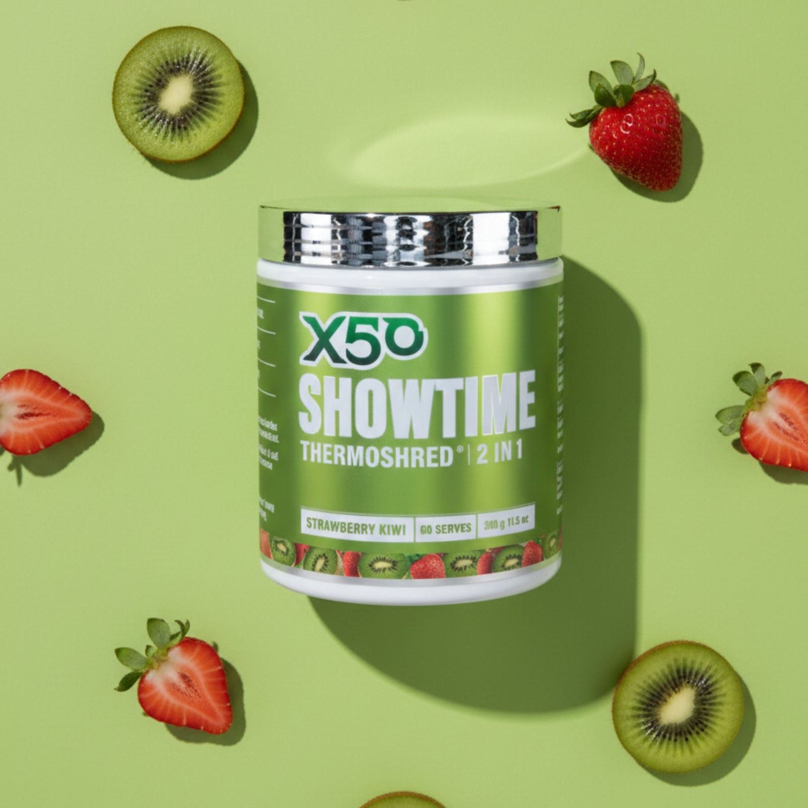 Strawberry Kiwi X50 Showtime Thermoshred