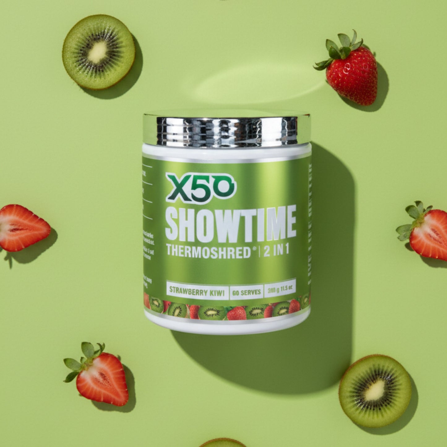 Strawberry Kiwi X50 Showtime Thermoshred