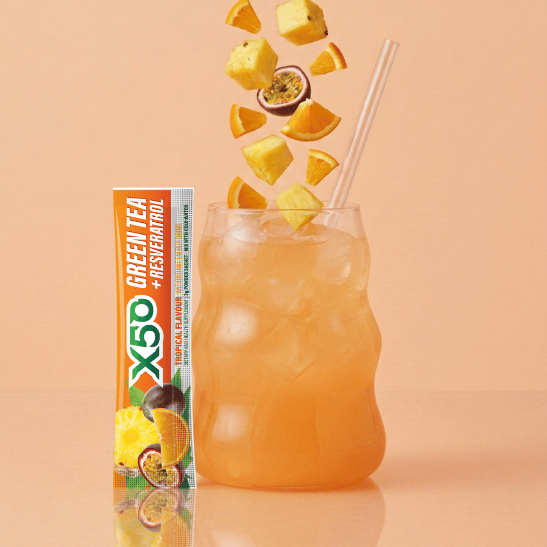 Tropical Green Tea X50 Resveratrol
