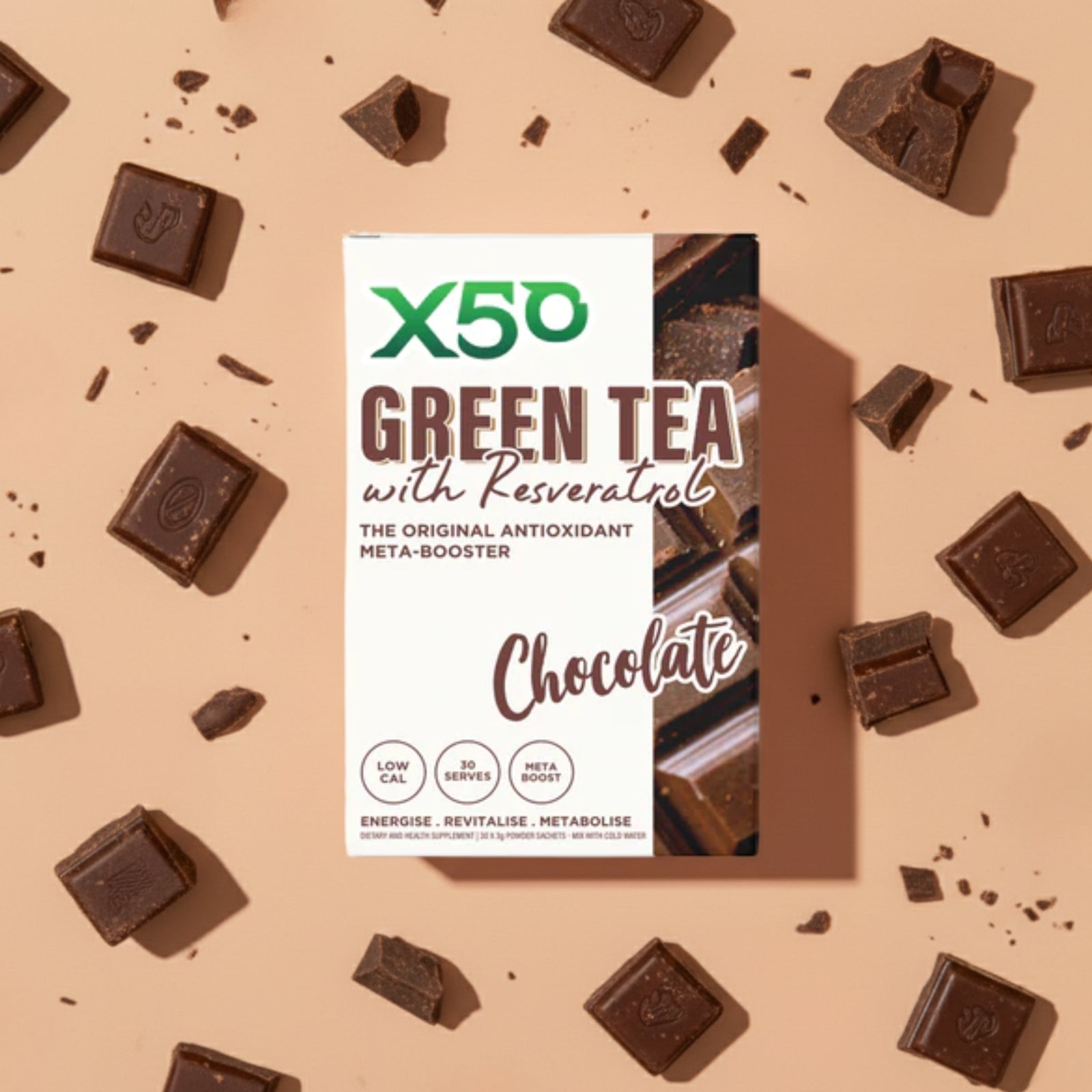 Chocolate Green Tea X50