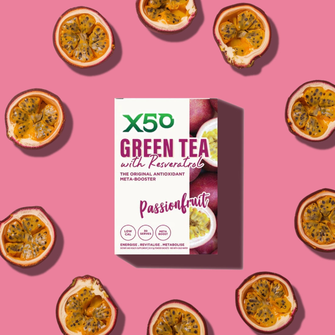 Passionfruit Green Tea X50 30 serves