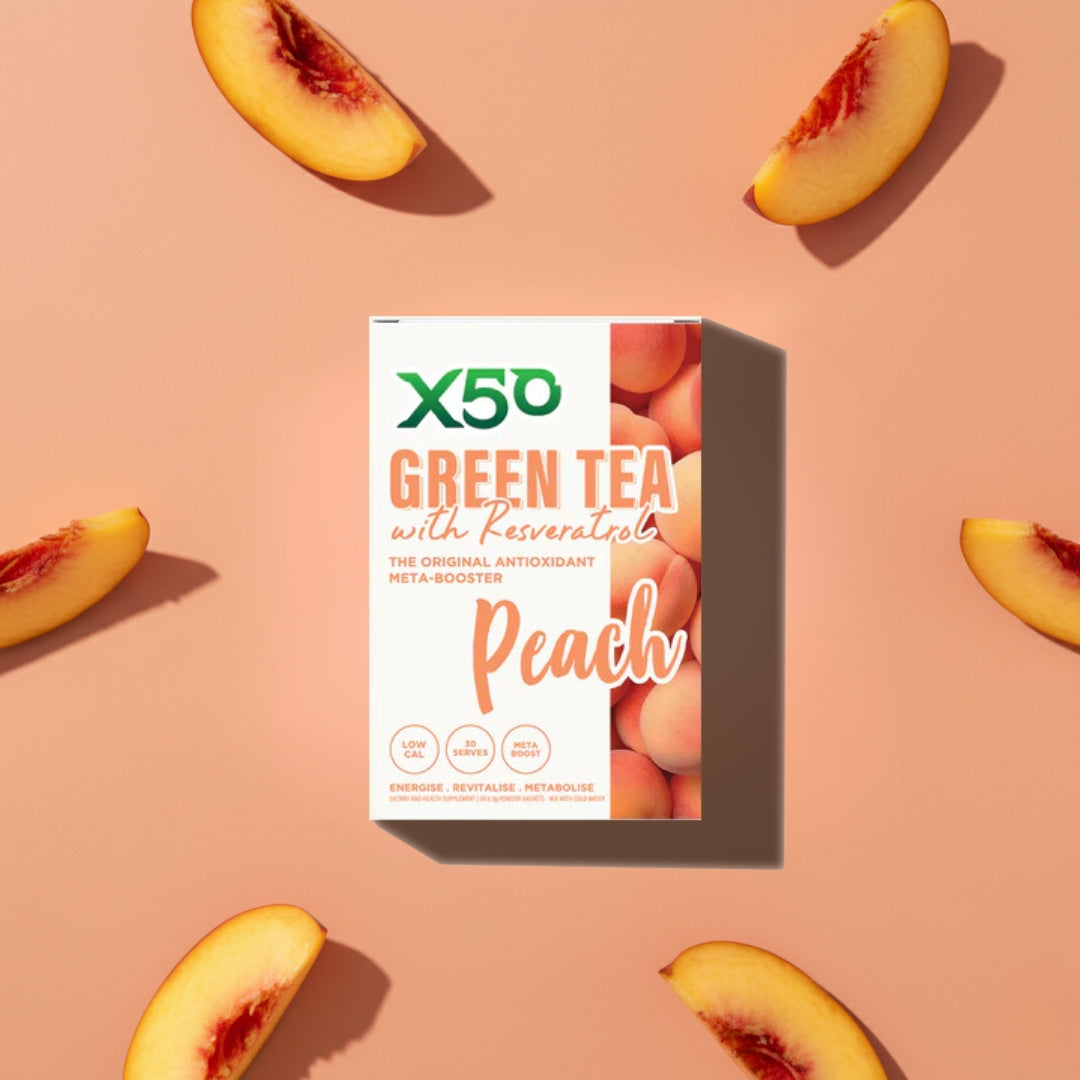 Peach Green Tea X50 30 serves