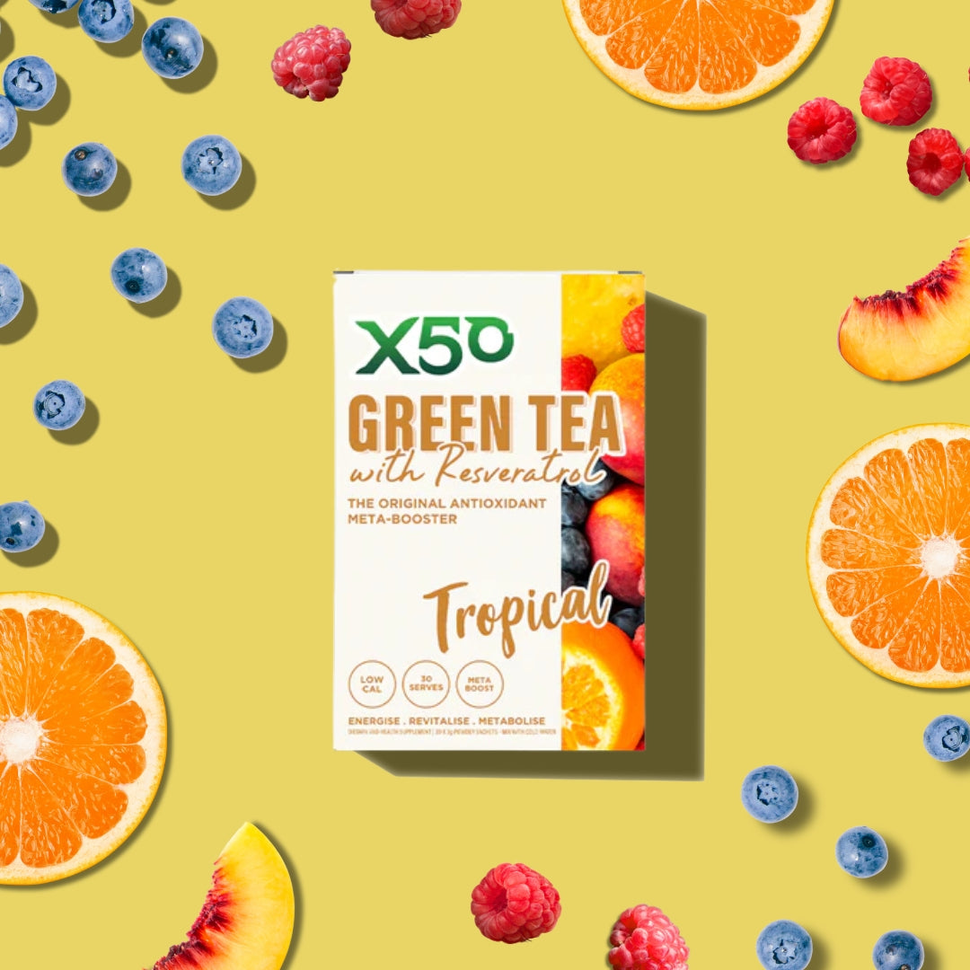 Tropical Green Tea X50 30 Serves