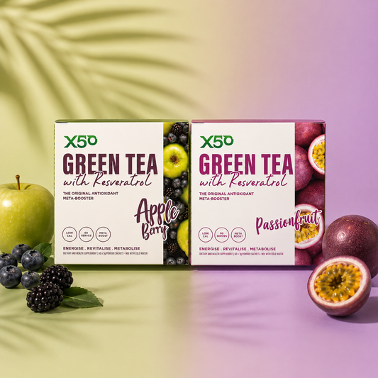 Green Tea X50 Twin Pack - 60 Serve