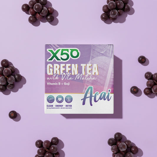 X50 Green Tea with Vita Matcha 60 Serves Acai