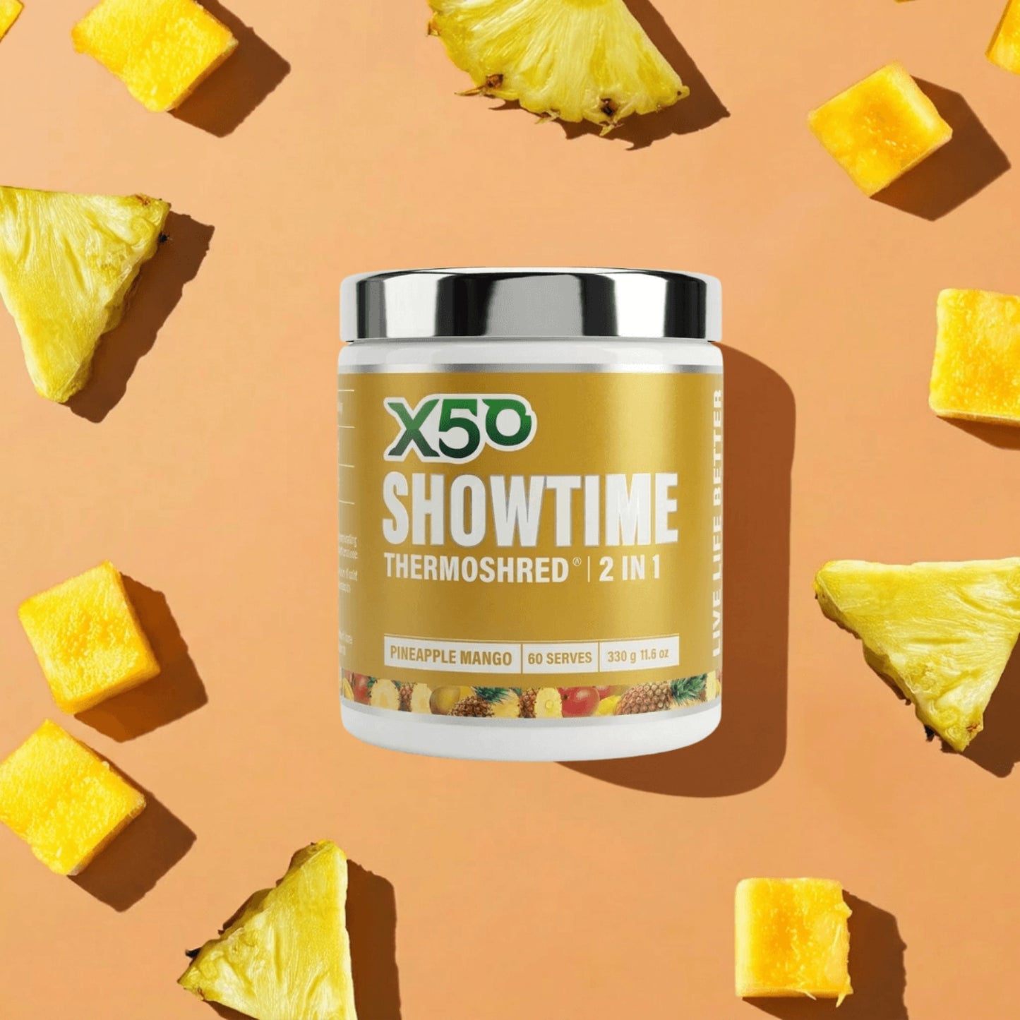 X50 Showtime Pineapple Mango