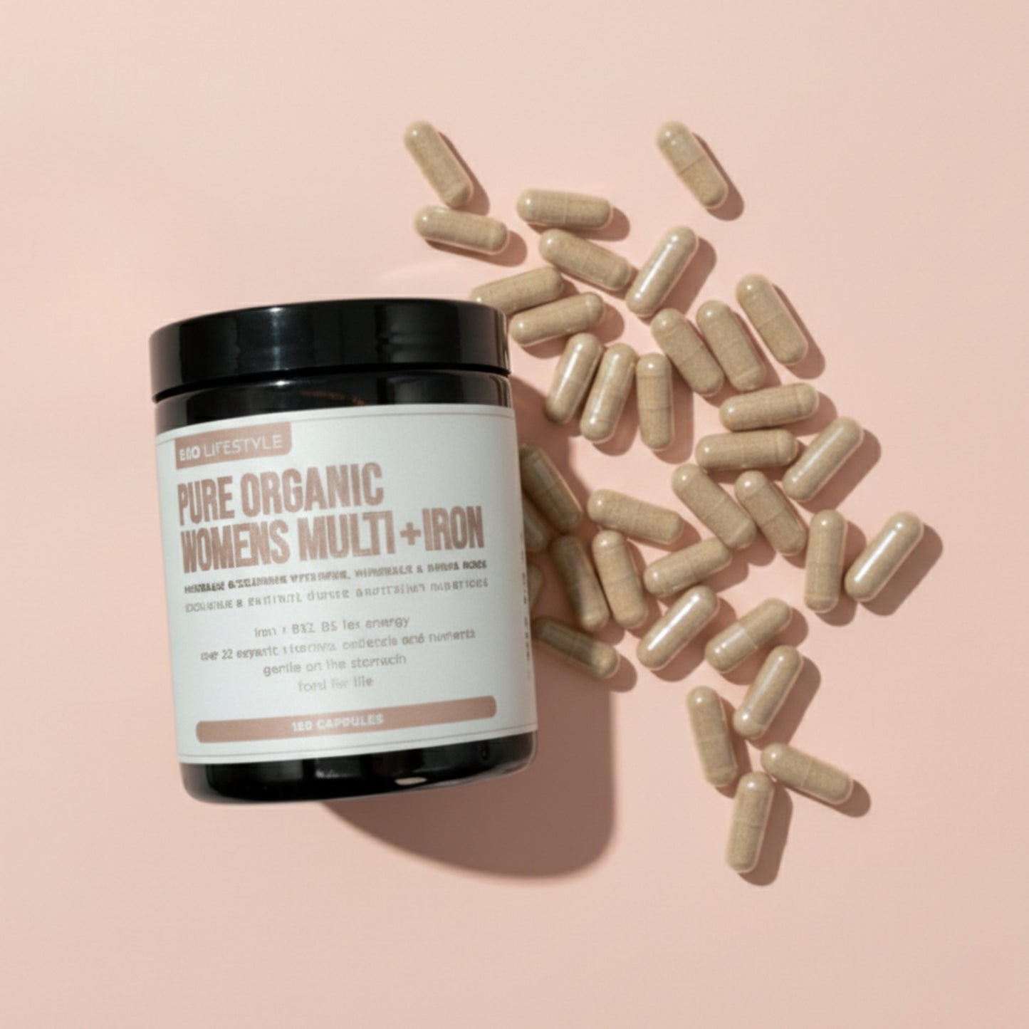 x50 Pure Organic Womens Multi + Iron