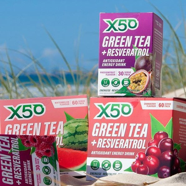 X50 Passionfruit Green Tea with Resveratrol